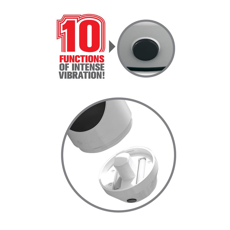 PDX TOYZ - MASTURBADOR VIBRADOR MEGA GRIP
