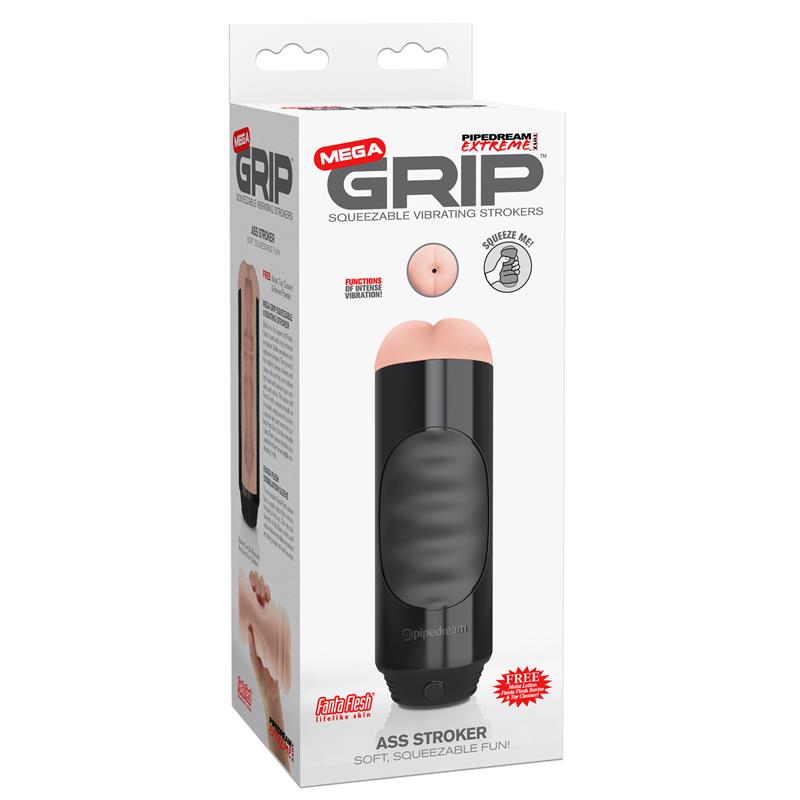 PDX TOYZ - PIPEDREAM EXTREME TOYZ MASTURBADOR VIBRADOR MEGA GRIP
