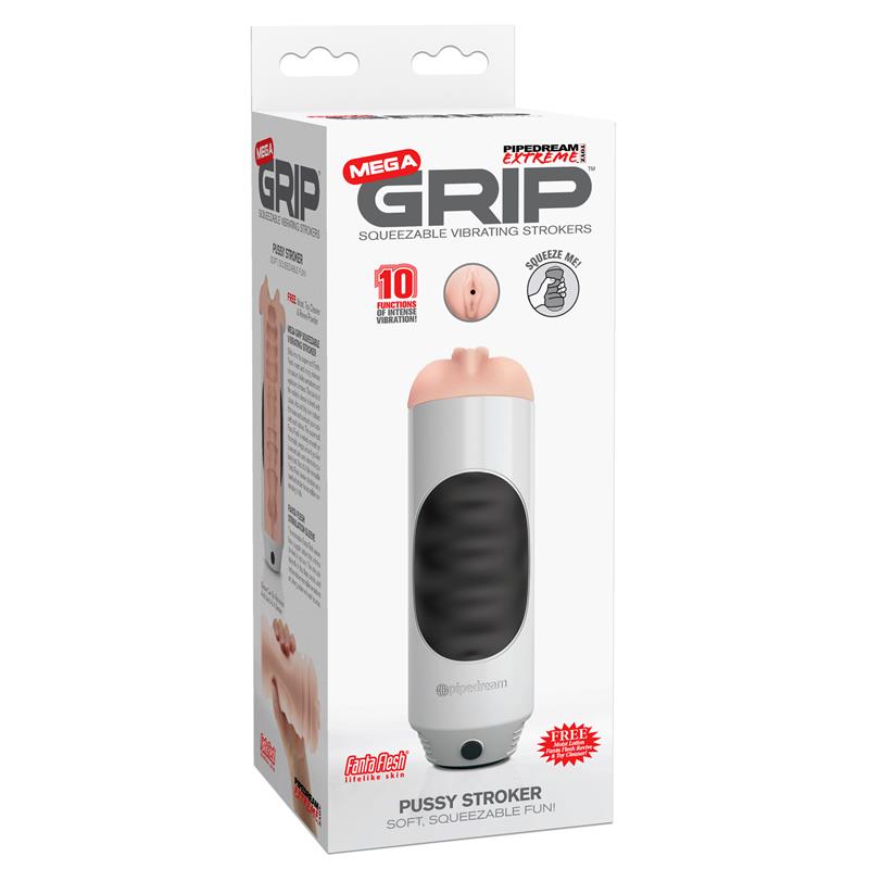 PDX TOYZ - MASTURBADOR VIBRADOR MEGA GRIP
