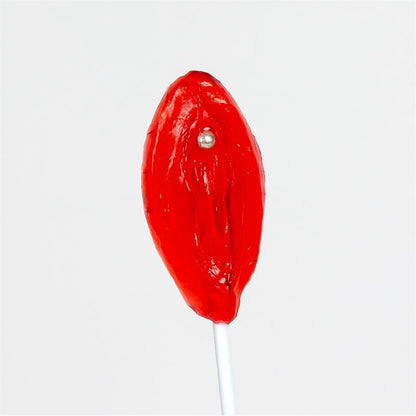 SECRET PLAY - PIRULETA DE FRESA EN FORMA DE VAGINA