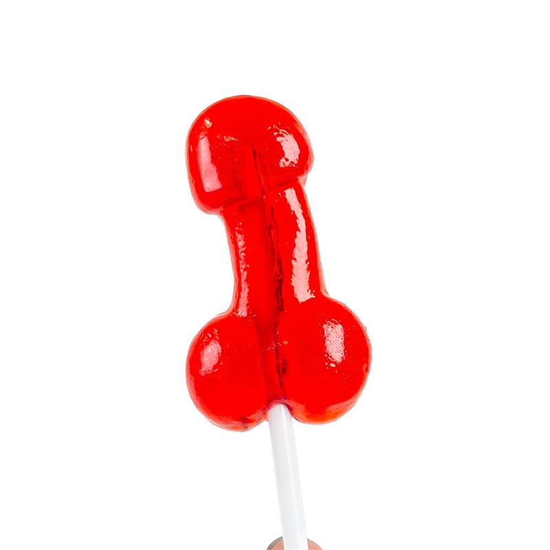 SECRET PLAY - PIRULETA DE PENE SABOR DAIQUIRI DE FRESA CON ALCOHOL
