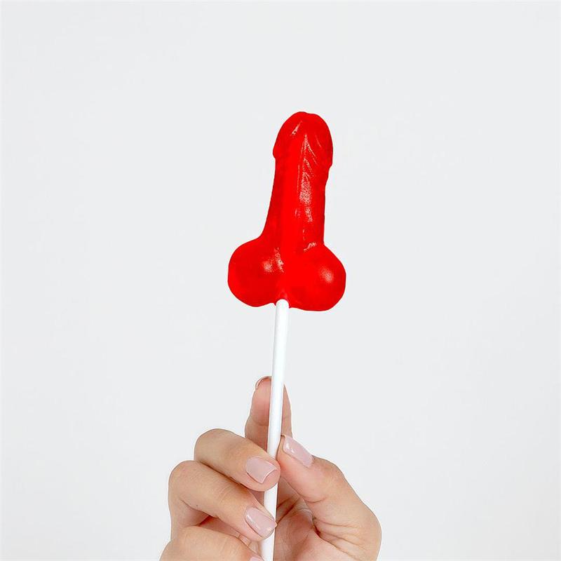 SECRET PLAY - PIRULETA DE PENE SABOR FRESA