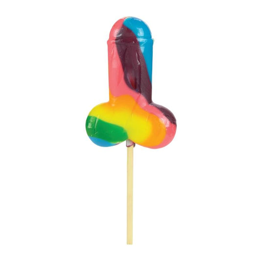 SPENCER & FLEETWOOD - PIRULETA FORMA DE PENE MULTICOLOR