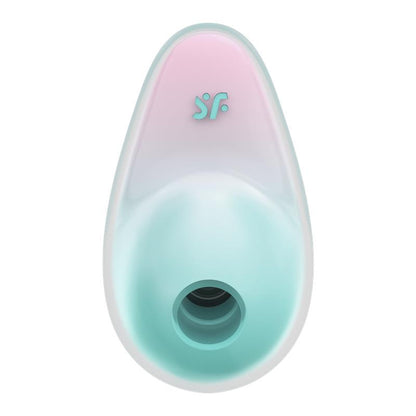 SATISFYER - PIXIE DUST ESTIMULADOR CLITORIDIANO POR SUCÇÃO COM VIBRAÇÃO MENTA/ROSA