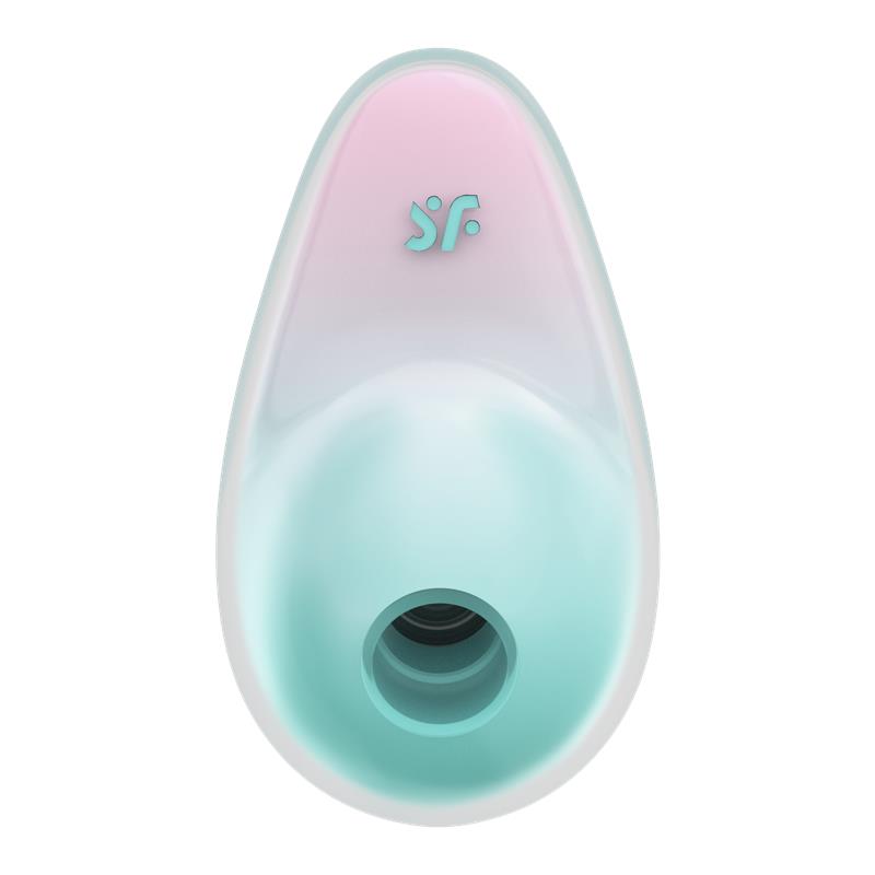 SATISFYER - PIXIE DUST SUCCIONADOR DE CLÍTORIS CON VIBRACIÓN MENTA/ROSA