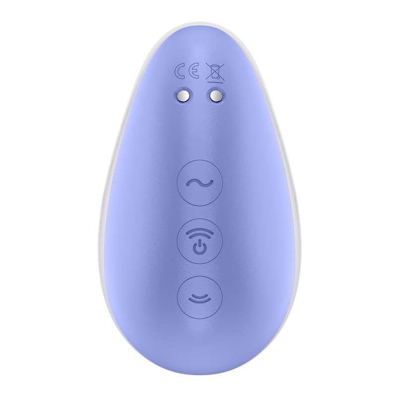 SATISFYER - PIXIE DUST SUCCIONADOR DE CLÍTORIS CON VIBRACIÓN VIOLETA/ROSA