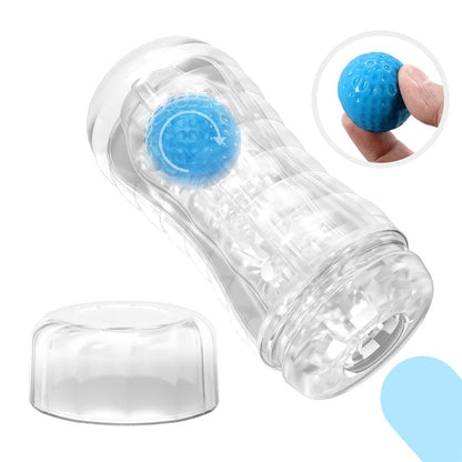 PRETTYLOVE - PLANET BALL-ROLLING MASTURBADOR AZUL