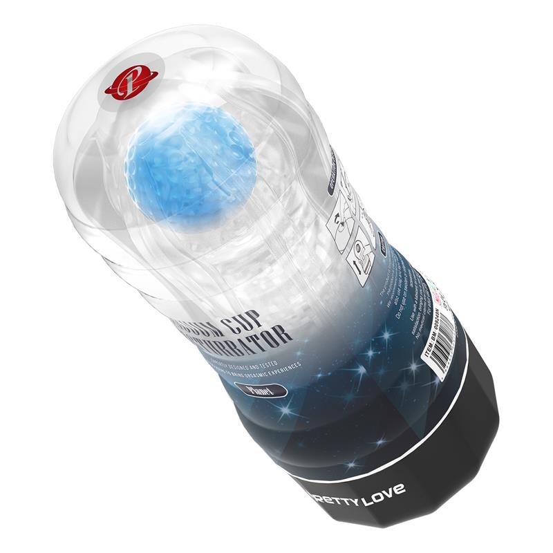 PRETTYLOVE - PLANET BALL-ROLLING MASTURBADOR AZUL