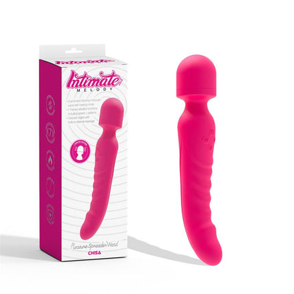 CHISA - PLEASURE SPREADER MASAJEADOR CON EFECTO CALOR ROSA