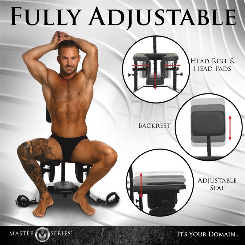 MASTER SERIES - PLEASURE THRONE SILLA PARA SEXO ORAL