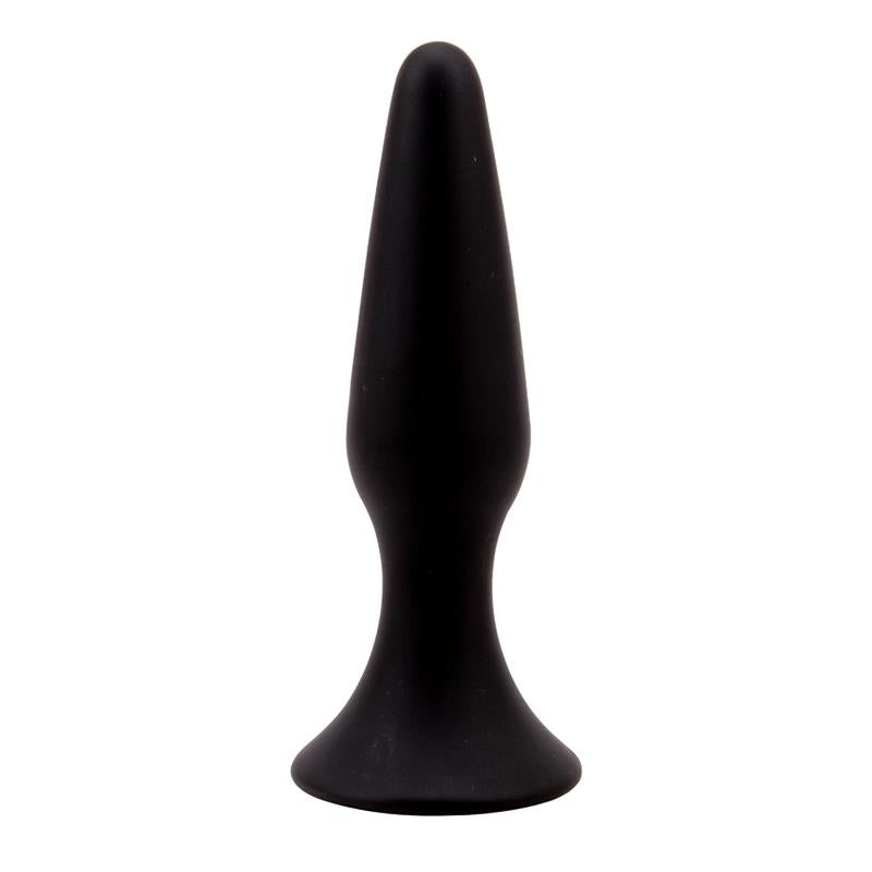 CHISA - PLUG ANAL 12.5 X 3.1 CM SILICONA NEGRO