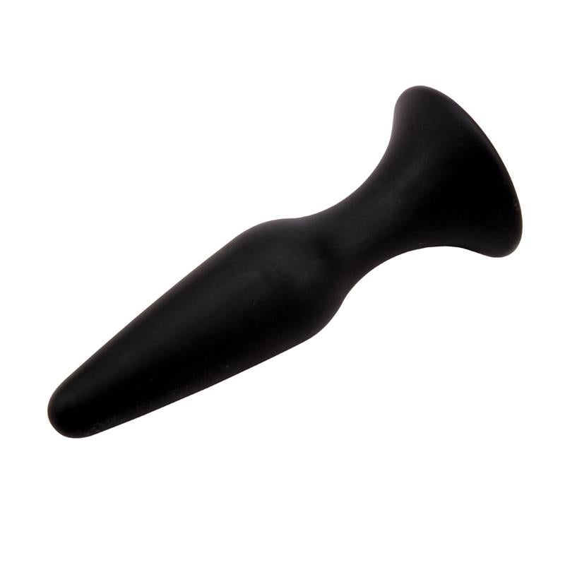 CHISA - PLUG ANAL 12.5 X 3.1 CM SILICONA NEGRO