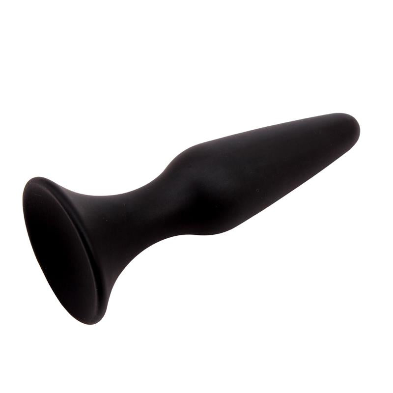 CHISA - PLUG ANAL 12.5 X 3.1 CM SILICONA NEGRO