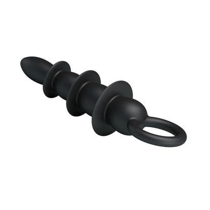 PRETTYLOVE - PLUG ANAL 3 ZONAS NEGRO CL100