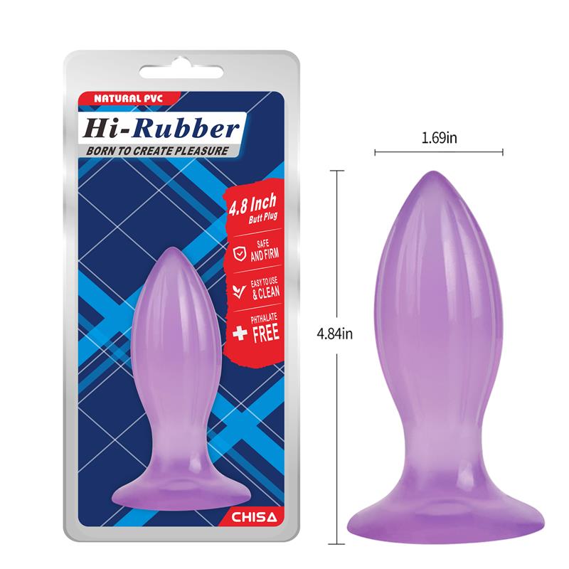 CHISA - PLUG ANAL 4.8 - 12.3CM PURPURA