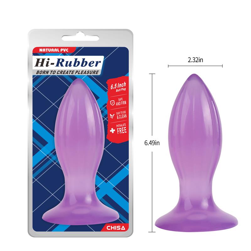 CHISA - PLUG ANAL 6.5 - 16.5CM PURPURA