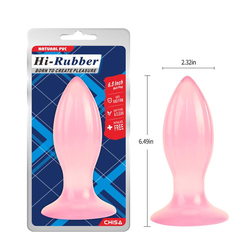 CHISA - PLUG ANAL 6.5 - 16.5CM ROSA