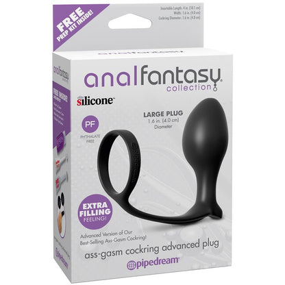ANAL FANTASY COLLECT. - PLUG ANAL ASS-GASM ADVANCED PLUG NEGRO