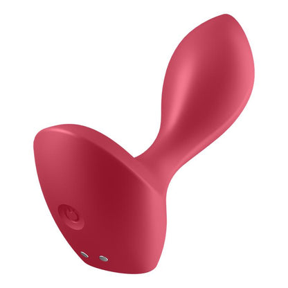 SATISFYER - BACKDOOR LOVER PLUG ANAL VIBRADOR ROJO