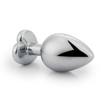 AFTERDARK - PLUG ANAL BASE CORAZÓN RED SCARLET TALLA L