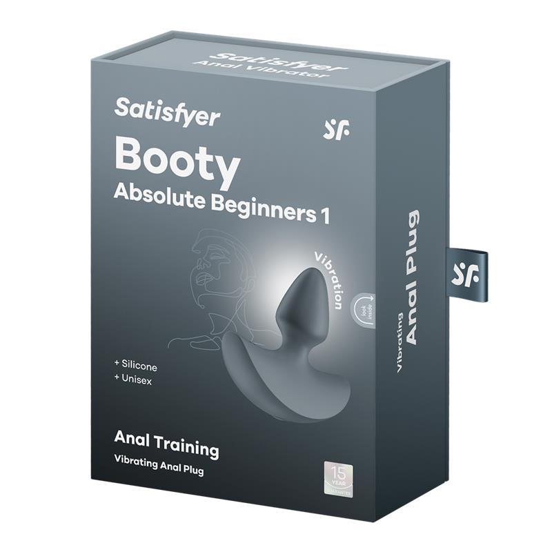 SATISFYER - ABSOLUTE BEGINNERS 1 PLUG ANAL VIBRADOR