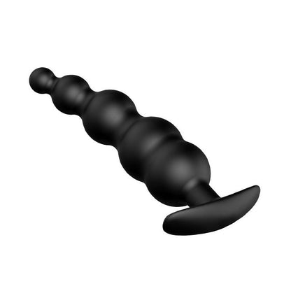 PRETTYLOVE - PLUG ANAL BURBUJAS SILICONA NEGRO