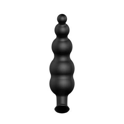 PRETTYLOVE - PLUG ANAL BURBUJAS SILICONA NEGRO