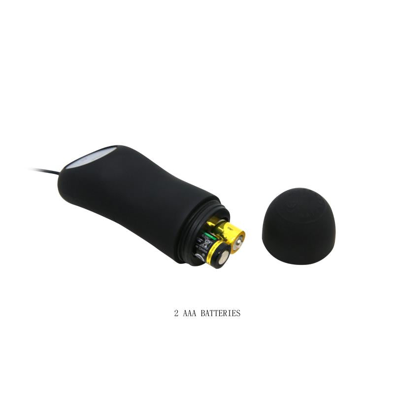 PRETTYLOVE - PLUG ANAL CON 12 PATRONES DE VIBRACIÓN