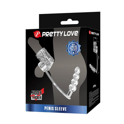 PRETTYLOVE - PLUG ANAL CON ANILLO PARA EL PENE