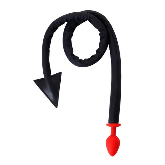 A-GUSTO - PLUG ANAL CON COLA DE DIABLO DEVIL TAIL