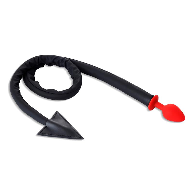 A-GUSTO - PLUG ANAL CON COLA DE DIABLO DEVIL TAIL