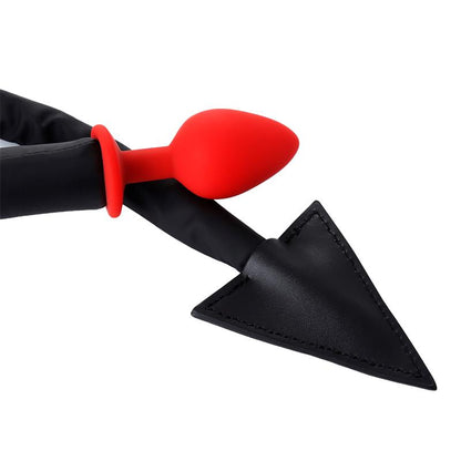 A-GUSTO - PLUG ANAL CON COLA DE DIABLO DEVIL TAIL
