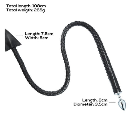 LATETOBED BDSM LINE - PLUG ANAL CON COLA DE DIABLO