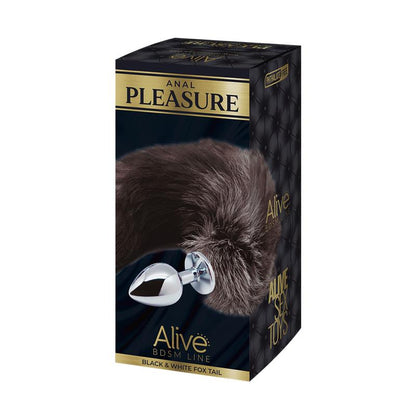 ALIVE - PLUG ANAL CON COLA DE ZORRO M