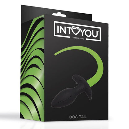 INTOYOU SHINING LINE - PLUG ANAL CON COLA QUE BRILLA EN LA OSCURIDAD