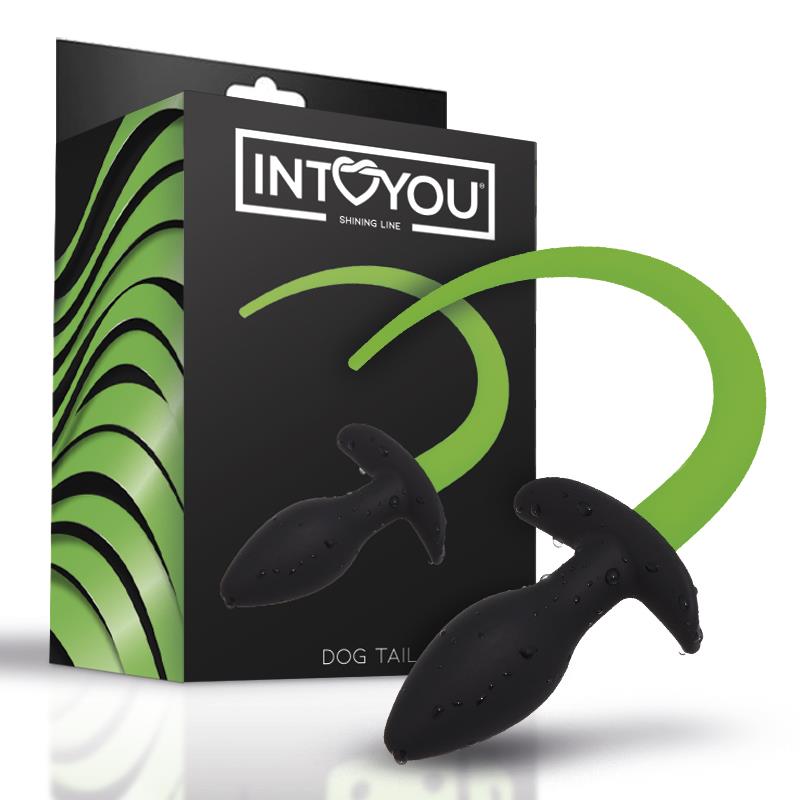 INTOYOU SHINING LINE - PLUG ANAL CON COLA QUE BRILLA EN LA OSCURIDAD