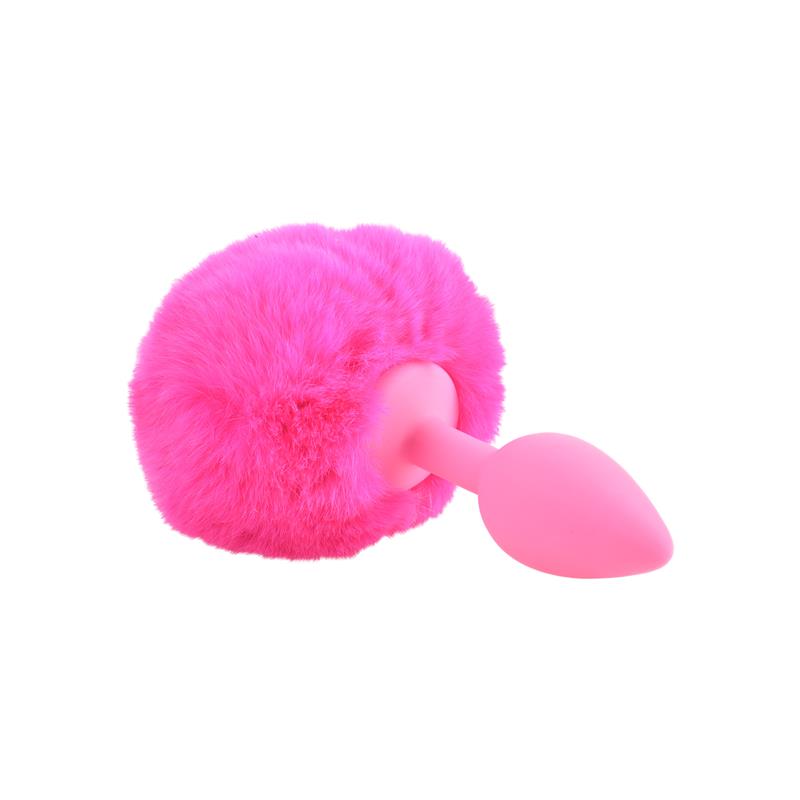 NEON - PLUG ANAL CON COLA ROSA