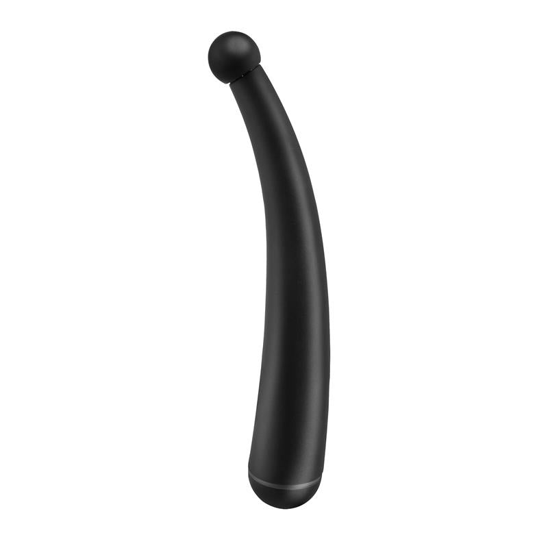 ANAL FANTASY COLLECT. - PLUG ANAL CON CURVA Y VIBRACIÓN COLOR NEGRO