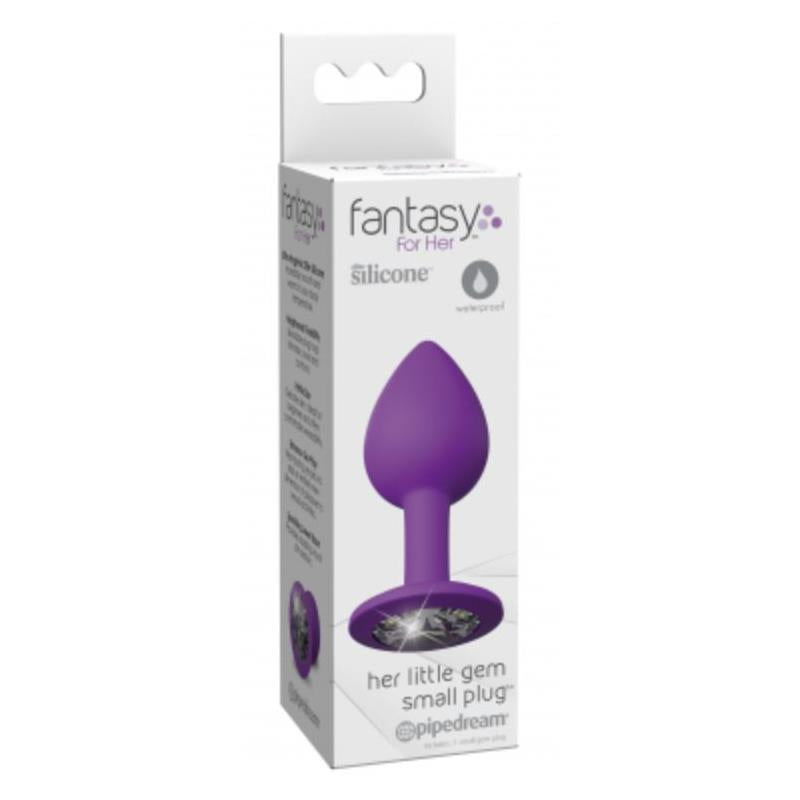 FANTASY FOR HER - PLUG ANAL CON GEMA TALLA PEQUEÑA