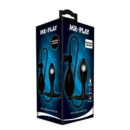 MR PLAY - PLUG ANAL CON INFLADO Y BOLA INTERNA