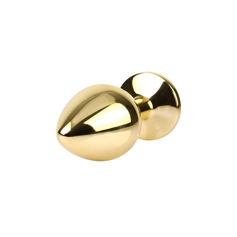 CHISA - PLUG ANAL CON JOYA DE ROSA SHOWY ROSE TALLA L