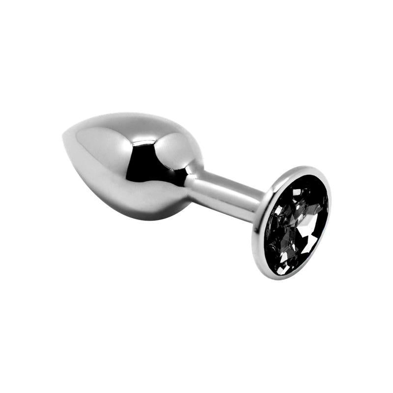 ALIVE - PLUG ANAL CON JOYA NEGRA TALLA M