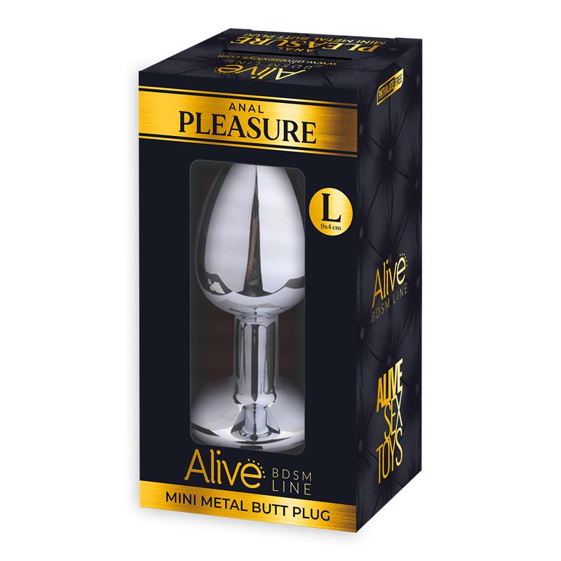 ALIVE - PLUG ANAL CON JOYA ROSA TALLA L
