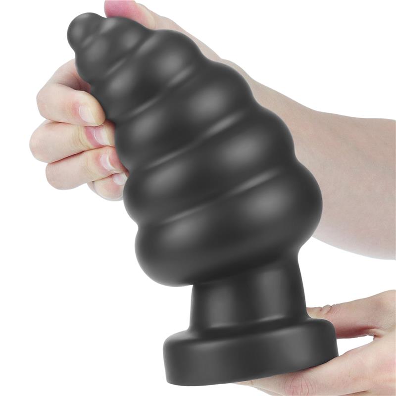 LOVETOY - PLUG ANAL CON VIBRACIÓN KING SIZED 7 NEGRO