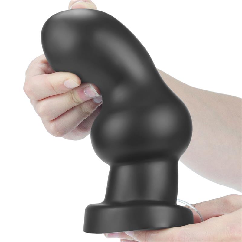 LOVETOY - PLUG ANAL CON VIBRACIÓN KING SIZED 7 NEGRO