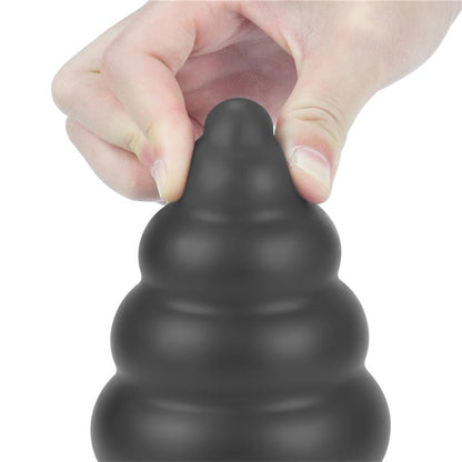 LOVETOY - PLUG ANAL CON VIBRACIÓN KING SIZED 7 NEGRO
