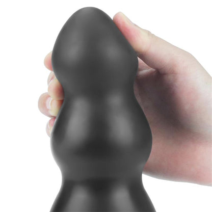 LOVETOY - PLUG ANAL CON VIBRACIÓN KING SIZED 7.8 NEGRO