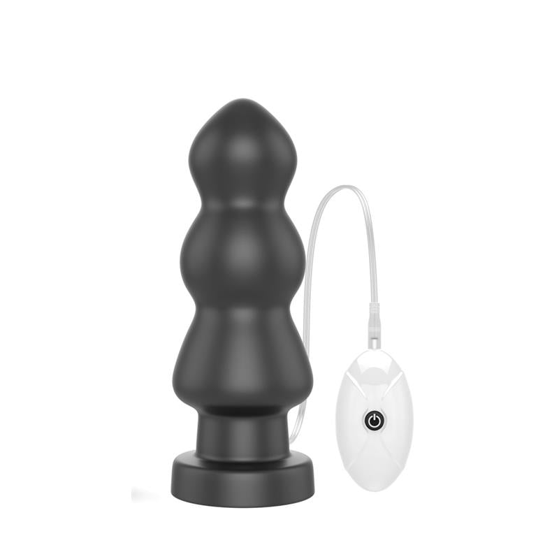 LOVETOY - PLUG ANAL CON VIBRACIÓN KING SIZED 7.8 NEGRO