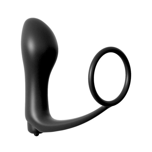 ANAL FANTASY COLLECT. - PLUG ANAL CON VIBRACIÓN NEGRO