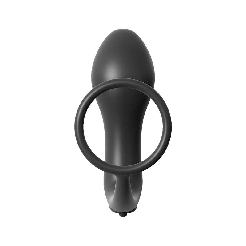 ANAL FANTASY COLLECT. - PLUG ANAL CON VIBRACIÓN NEGRO